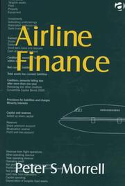 Front cover of Airline Finance by Peter S. Morrell