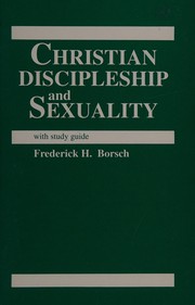 Front cover of Christian discipleship and sexuality by Frederick H. Borsch