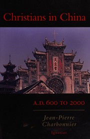 Front cover of Christians in china by Jean Charbonnier
