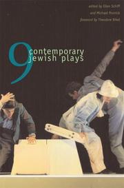 Front cover of Nine contemporary Jewish plays by Ellen Schiff