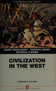 Front cover of Civilization in the West by Mark A. Kishlansky