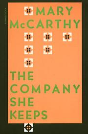 Cover of The company she keeps by Mary McCarthy