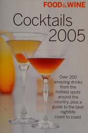 Cover of Cocktails 2005 by Kate Krader