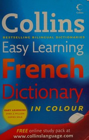 Cover of Collins French dictionary by Christine Penman