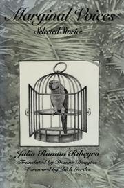 Cover of Marginal voices by Julio Ramón Ribeyro