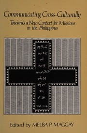 Front cover of Communicating Cross-Culturally by Melba Padilla Maggay