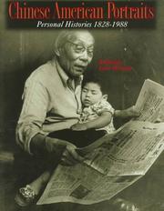 Cover of Chinese American portraits by Ruthanne Lum McCunn