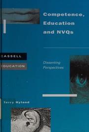 Front cover of Competence, education and NVQs by Terry Hyland