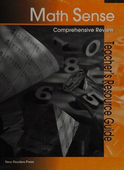 Front cover of Comprehensive math review (Math sense) by Pamela Halloran