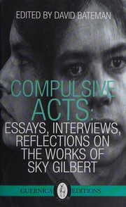 Cover of Compulsive Acts by David Bateman