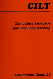 Cover of Computers, language and language learning by Graham Davies