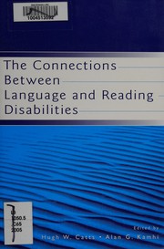 Cover of The connections between language and reading disabilities by Alan G. Kamhi