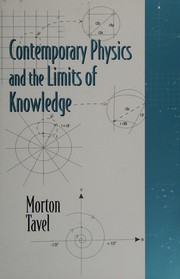 Cover of Modern physics and the nature of knowledge by Morton Tavel