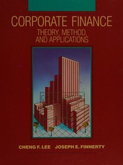 Front cover of Corporate finance by Cheng F. Lee