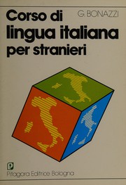 Front cover of Corso di lingua italiana per stranieri by Gabriele Bonazzi