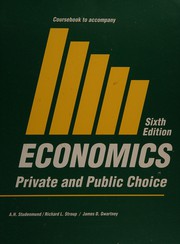 Front cover of Coursebook-Economics by A. H. Studenmund