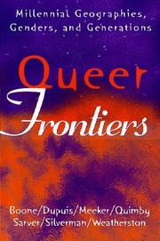 Cover of Queer frontiers by Joseph Allen Boone