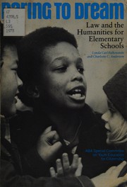 Front cover of Daring to dream by Symposium on Elementary Law and the Humanities (1978 Chicago, Ill.)