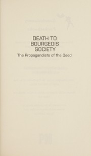 Front cover of Death to Bourgeois Society by Mitchell Abidor