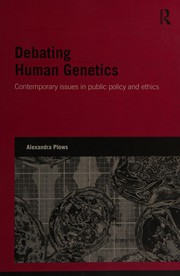 Cover of Debating Human Genetics by Paul Boddington
