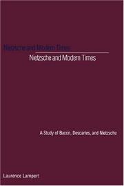 Front cover of Nietzsche and modern times by Laurence Lampert