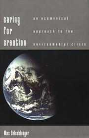 Cover of Caring for creation by Max Oelschlaeger
