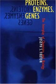 Front cover of Proteins, enzymes, genes by Joseph S. Fruton