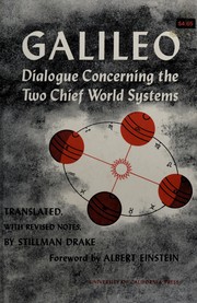 Front cover of Dialogue concerning the two chief world systems, Ptolemaic & Copernican by Galileo Galilei