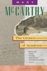 Front cover of The groves of academe by Mary McCarthy