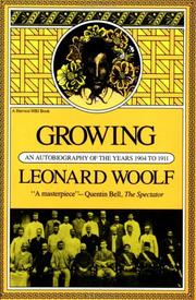 Cover of Growing by Leonard Woolf
