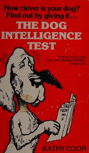 Cover of Dog Intelligence Test by Kathy Coon