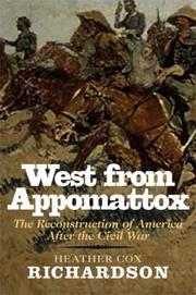 Cover of West from Appomattox by Heather Cox Richardson