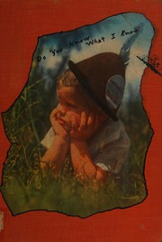 Cover of Do you know what I know? by Helen Borten