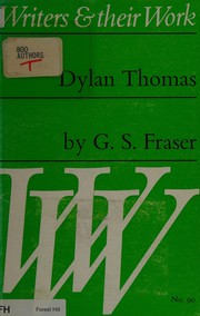 Cover of Dylan Thomas by Fraser, G. S.