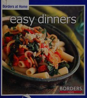 Cover of Easy dinners by Borders At Home