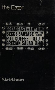 Cover of The eater by Peter Michelson