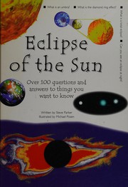 Front cover of Eclipse of the sun by Steve Parker