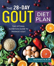 Front cover of The 28-Day Gout Diet Plan by Sophia Kamveris MS  RD  LDN