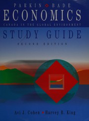 Front cover of Parkin-Bade economics by Avi Jonathan Cohen