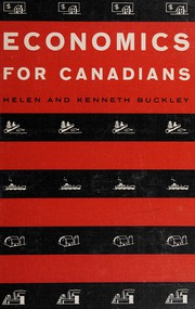 Cover of Economics for Canadians by Helen Buckley