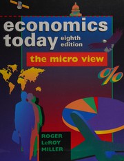 Front cover of Economics today by Roger LeRoy Miller