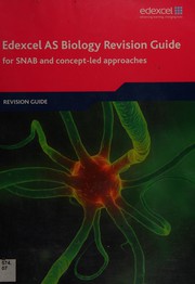 Cover of Edexcel AS Biology Revision Guide by Gary Skinner