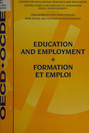 Front cover of Education and Employment by Organisation for Economic Co-operation and Development
