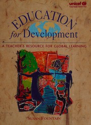 Cover of Education for development by Susan Fountain