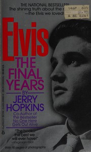Front cover of Elvis-the Final Years by Jerry Hopkins