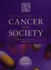 Cover of Encyclopedia of cancer and society by Graham A. Colditz