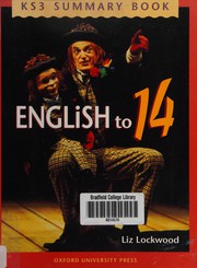 Front cover of English to 14 by Liz Lockwood