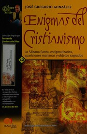 Front cover of Enigmas del cristianismo by José Gregorio González