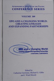 Cover of EPO and a changing world by C. D. Garmany