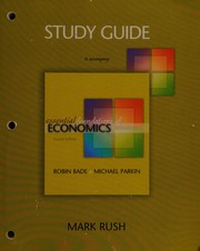 Front cover of Essential Foundations of Economics by Mark Rush